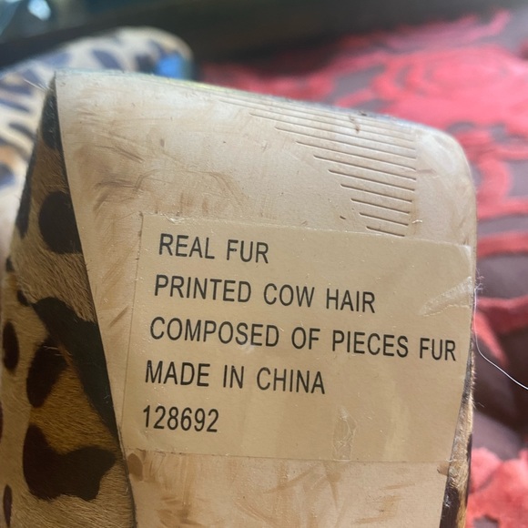 Steve Madden super high heel platform leopard / Cheetah print shoes, size 6. - Picture 2 of 4